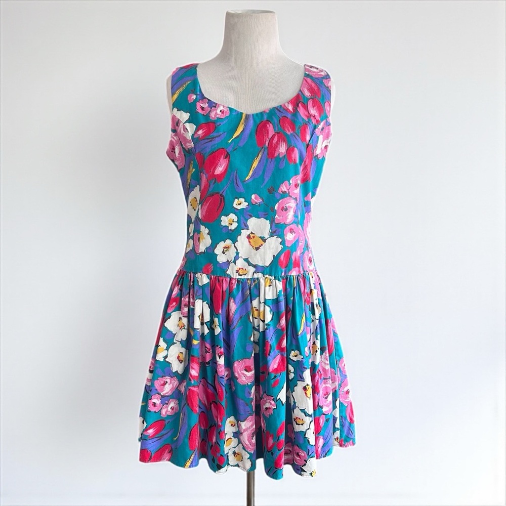 Vintage Nordstrom Floral Mini Dress